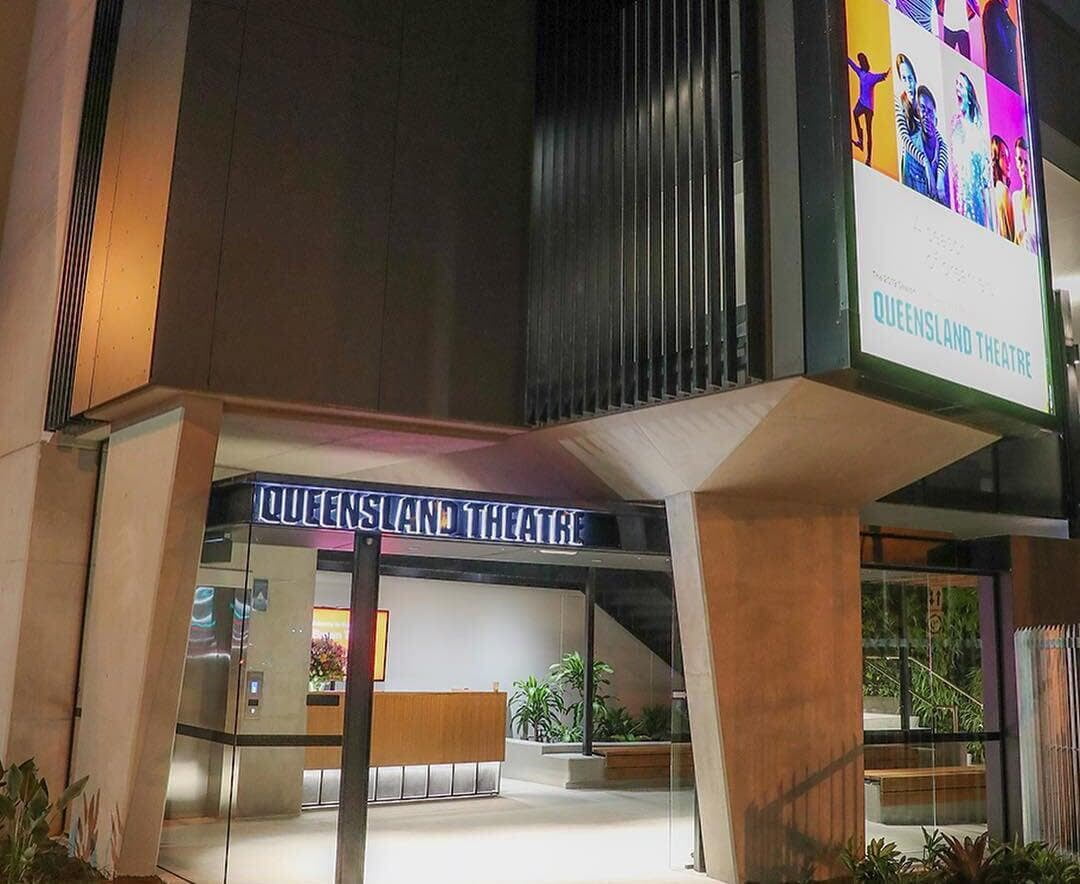 Queensland Theatre signage